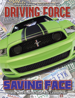 Current Issue of Driving Force, Spring 2015, SEMA Action Network